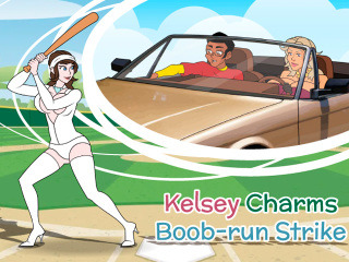 Kelsey Charms Boob-run Strike