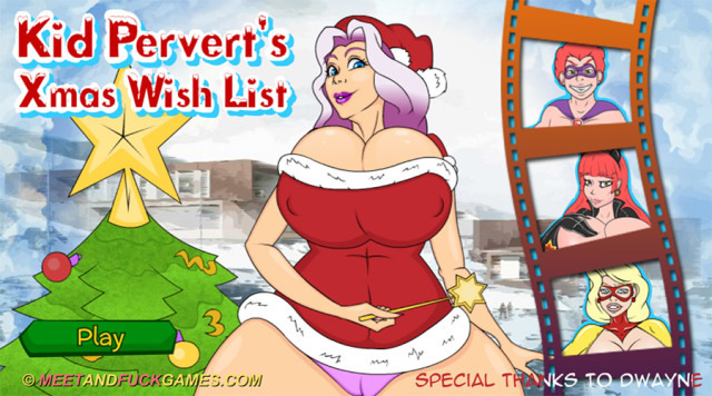 Kid Pervert's Xmas Wish List small screenshot - number 1