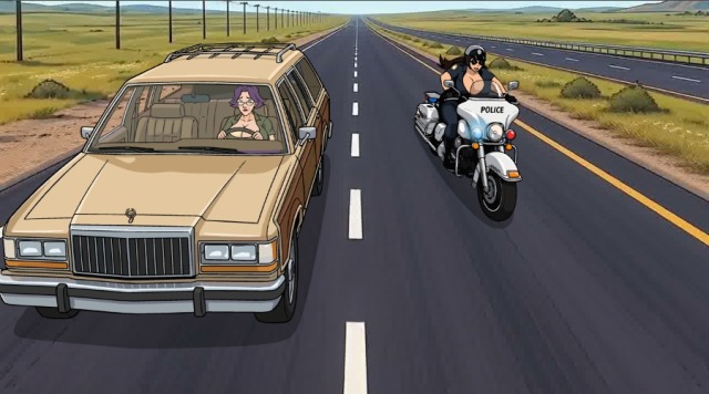 Officer Juggs: A memoir. Chapter 2: Tickets & Titties small screenshot - number 2