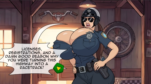 Officer Juggs: A memoir. Chapter 2: Tickets & Titties small screenshot - number 3